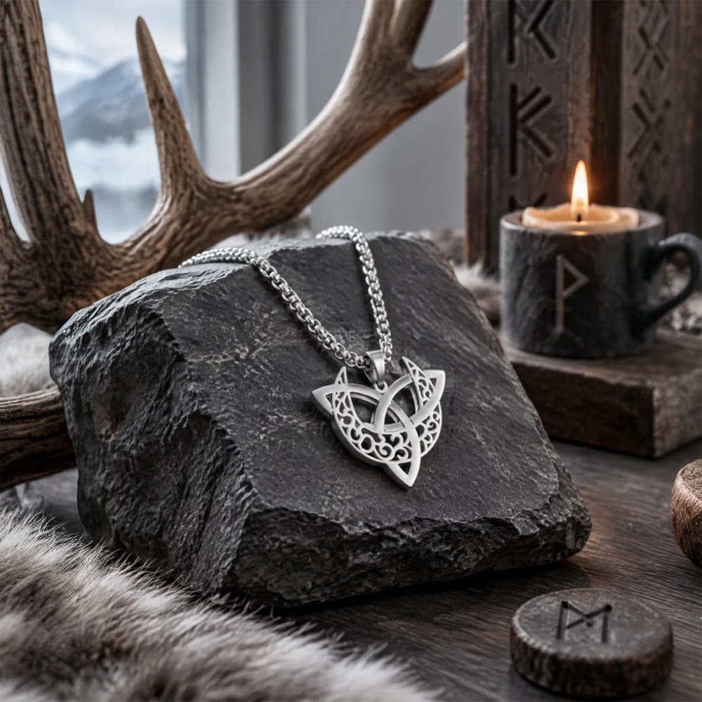 FREE Today: Viking Moon Goddess Golden Plated Pendant Necklace - image 10