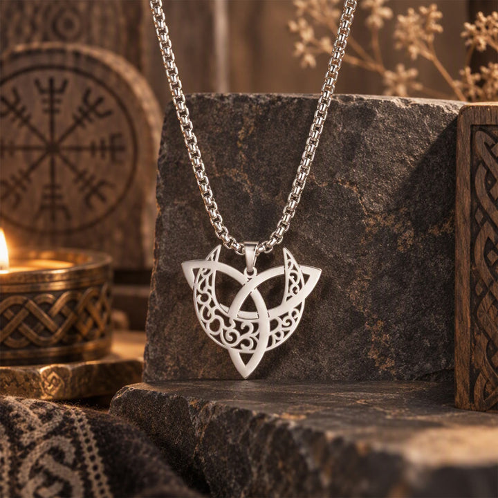 FREE Today: Viking Moon Goddess Golden Plated Pendant Necklace - image 9