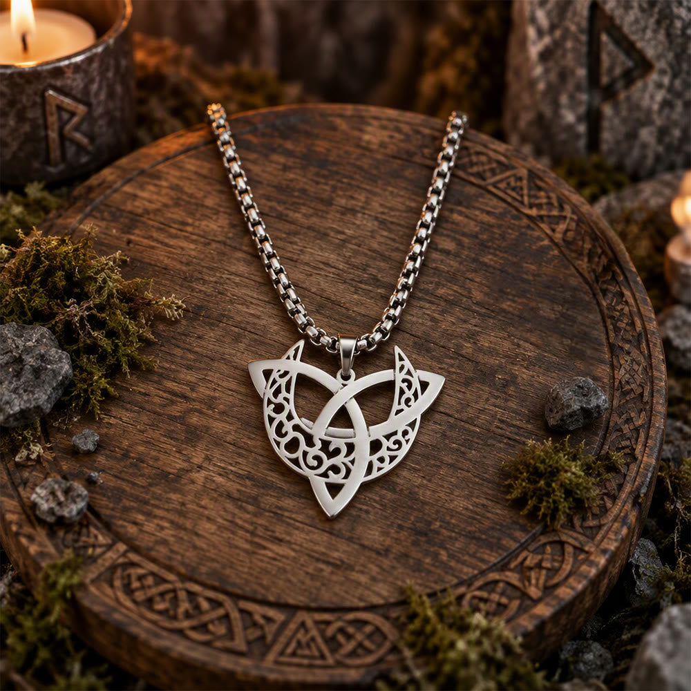 FREE Today: Viking Moon Goddess Golden Plated Pendant Necklace - image 13