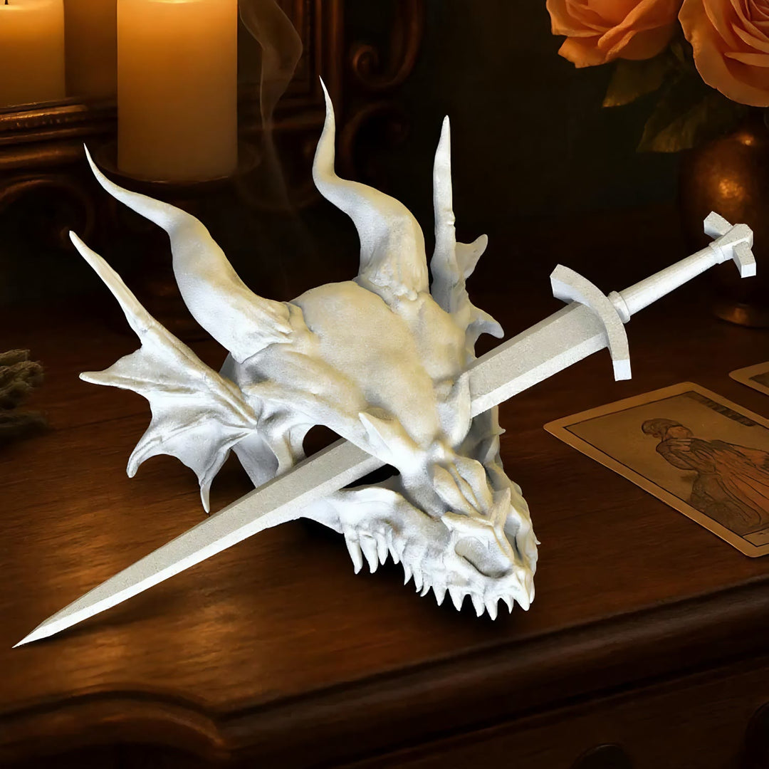 FREE Today: 1Pcs Vintage Viking Dragon Hairpin Punk Skull Hair Clip Gothic Women's Hair Stick - image 17