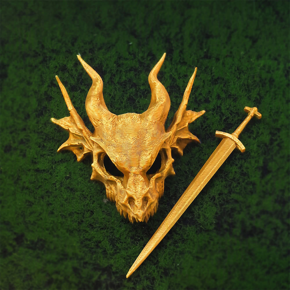 FREE Today: 1Pcs Vintage Viking Dragon Hairpin Punk Skull Hair Clip Gothic Women's Hair Stick - image 24