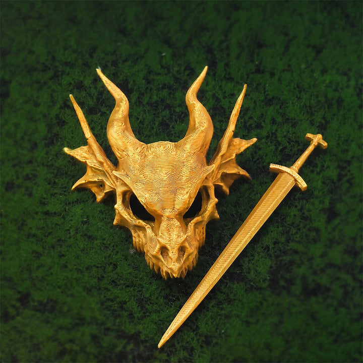 FREE Today: 1Pcs Vintage Viking Dragon Hairpin Punk Skull Hair Clip Gothic Women's Hair Stick - image 24