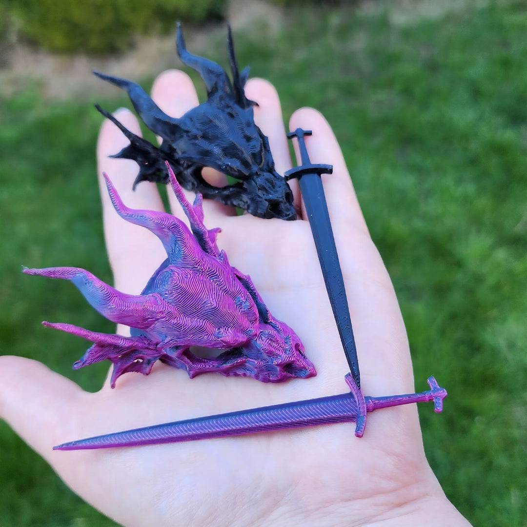 FREE Today: 1Pcs Vintage Viking Dragon Hairpin Punk Skull Hair Clip Gothic Women's Hair Stick - image 30