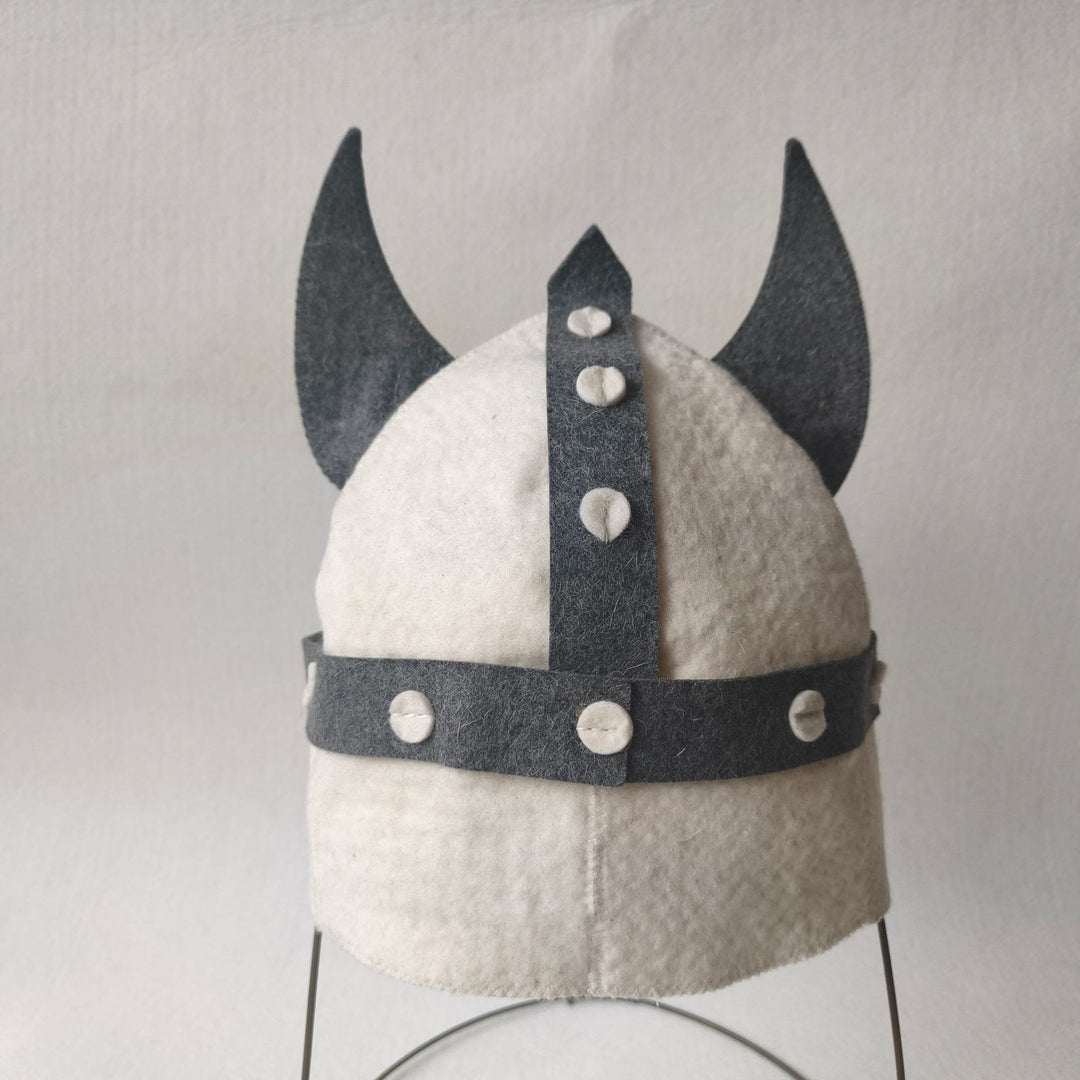 FREE Today: Viking Nordic Sauna Hat Wool Felt Sauna Cap with Horns - image 11