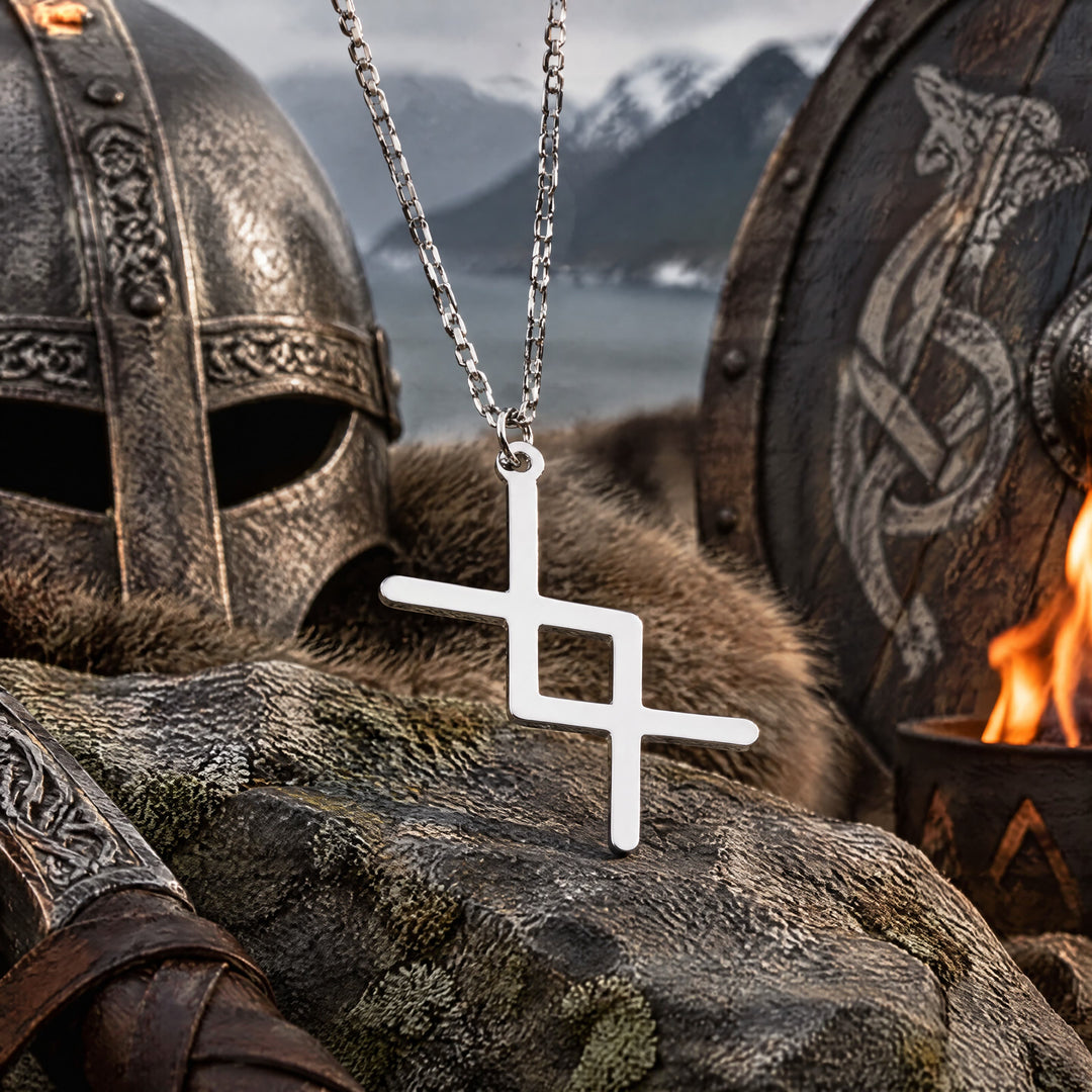 FREE Today: Viking Runes Letters Pendant Charm Personalized Necklace Norse Mythology Viking Gift - image 3