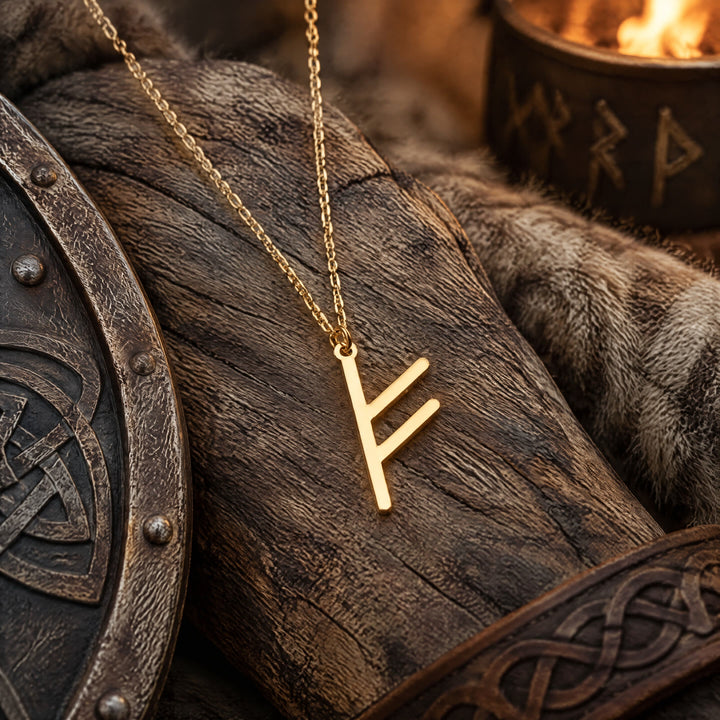 FREE Today: Viking Runes Letters Pendant Charm Personalized Necklace Norse Mythology Viking Gift - image 5