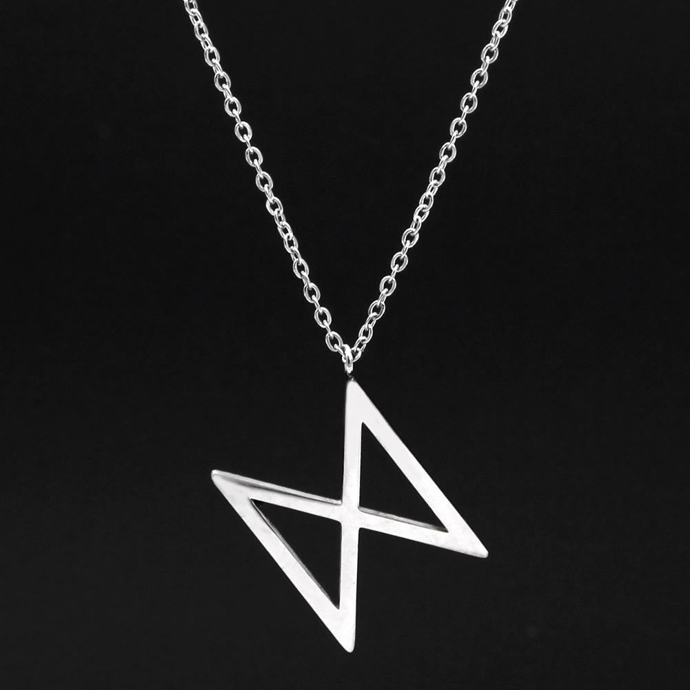 FREE Today: Viking Runes Letters Pendant Charm Personalized Necklace Norse Mythology Viking Gift - ᛞ - D - Silver - image 16