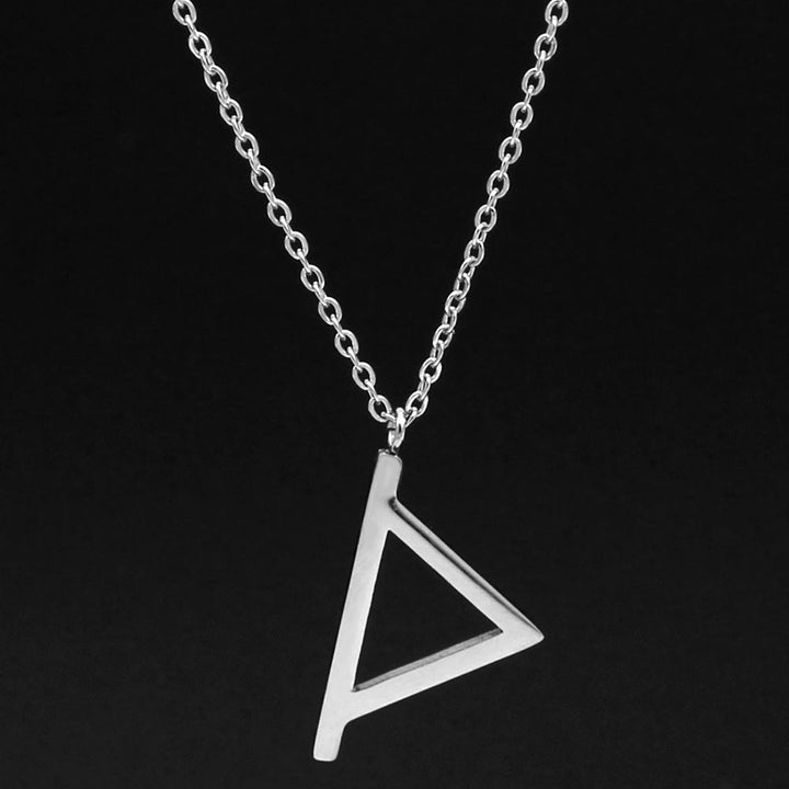 FREE Today: Viking Runes Letters Pendant Charm Personalized Necklace Norse Mythology Viking Gift - ᚦ - TH - Silver - image 46