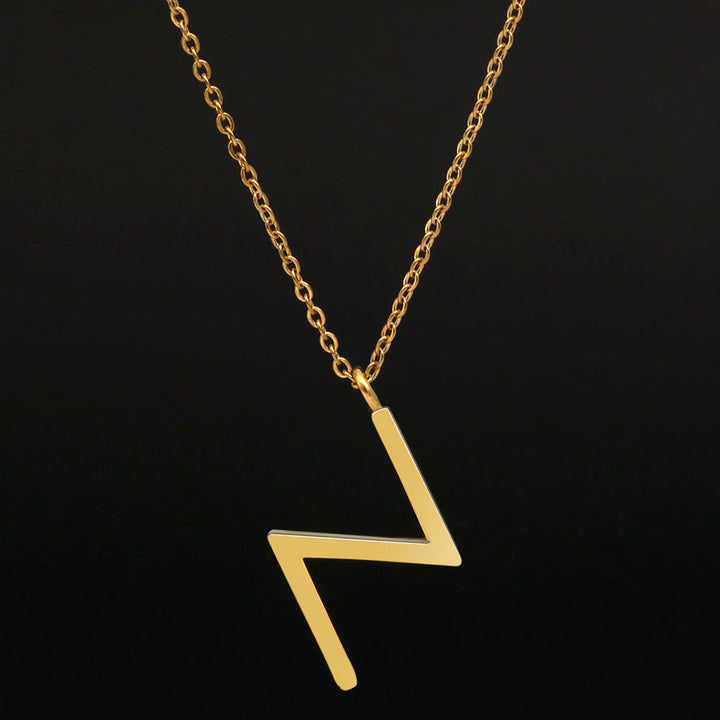 FREE Today: Viking Runes Letters Pendant Charm Personalized Necklace Norse Mythology Viking Gift - ᛋ - S - Golden - image 45