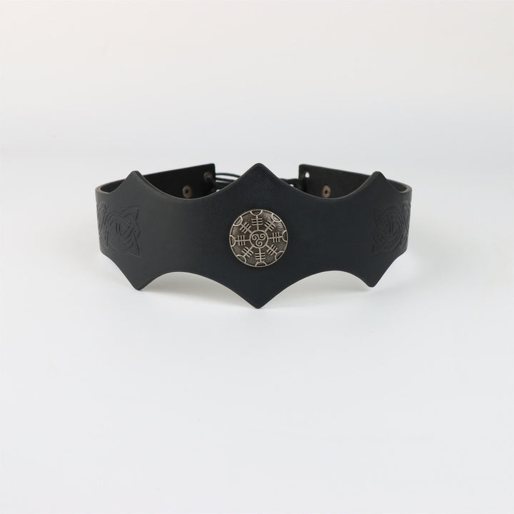 FREE Today: Medieval Embossed Faux Leather Headpiece Viking Retro Renaissance Adjustable Cosplay Headband - image 22