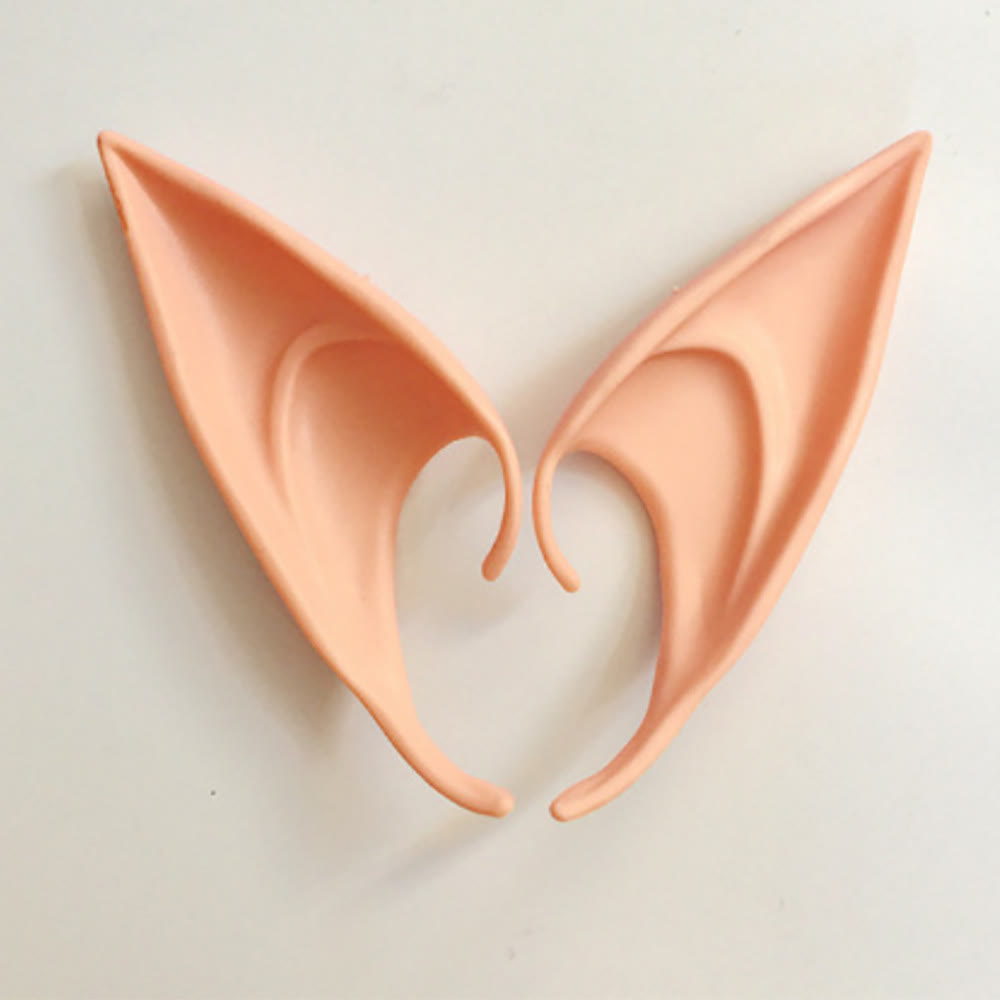FREE Today: Woodland Fairycore Costume Accessories Renaissance Fair Elf Ears Vine Belt - 1 Pairs of Elf Ears - image 1