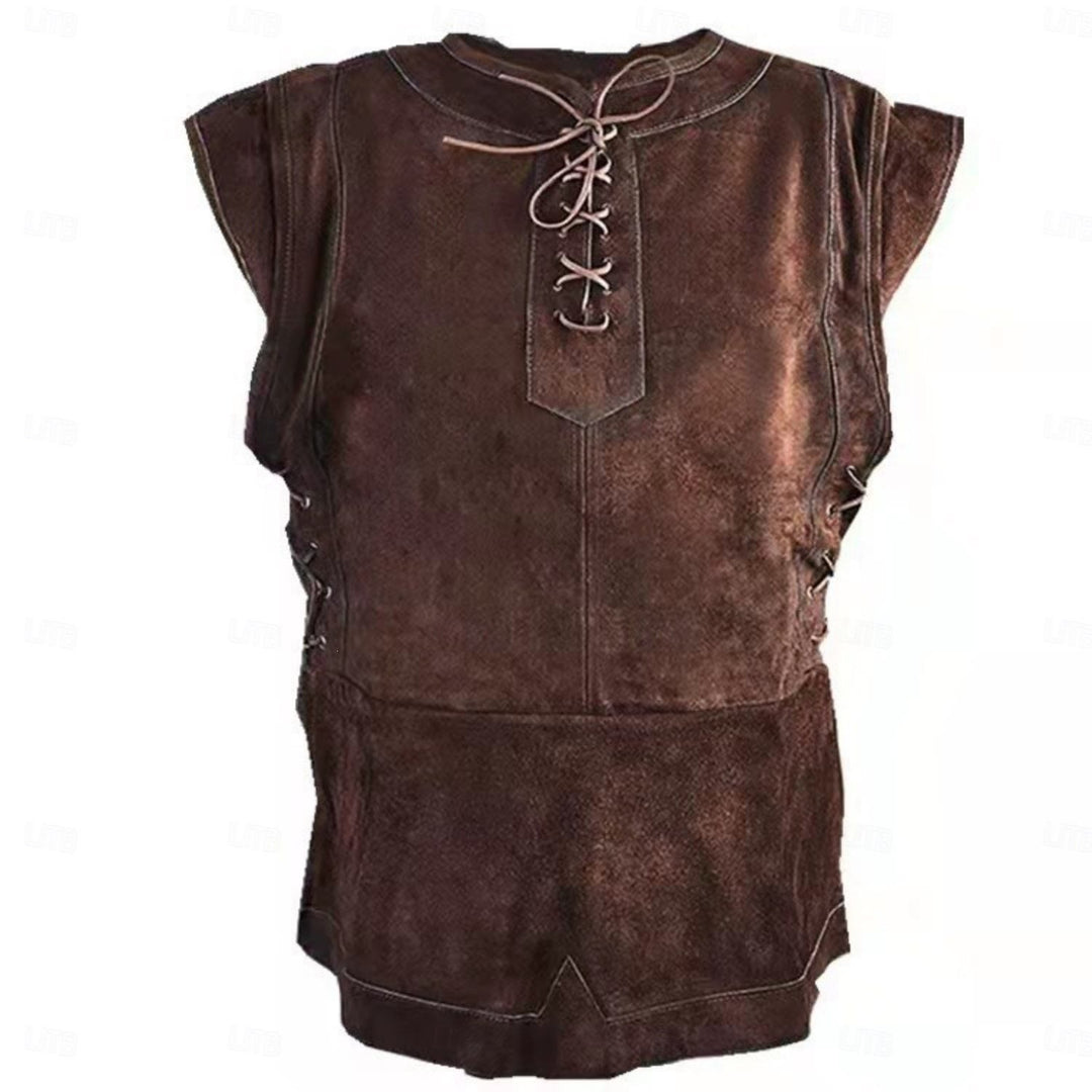 WorldNorse Medieval Viking 2-8-Piece Costume Set  - Vest - 3XL - image 12