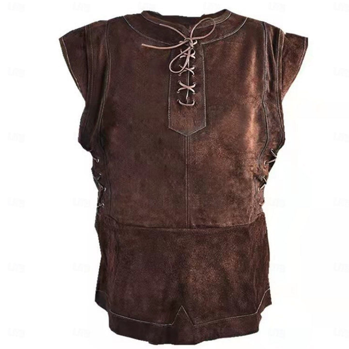 WorldNorse Medieval Viking 2-8-Piece Costume Set  - Vest - 3XL - image 12