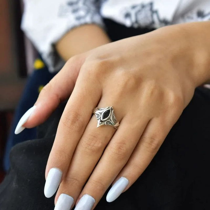 FREE Today: Gothic Triple Moon Goddess with Purple Labradorite Witchy Ring - image 10
