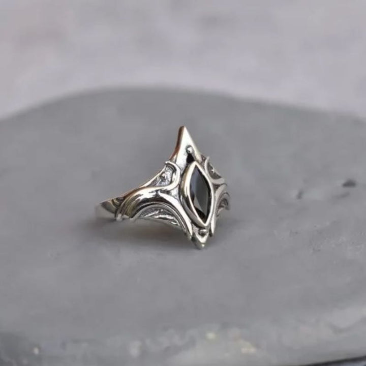 FREE Today: Gothic Triple Moon Goddess with Purple Labradorite Witchy Ring - image 12
