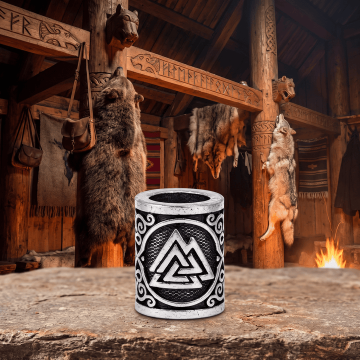 FREE Today: Norse Viking Rune Beads 5 Pcs Hair Beard Pendants Antique Hair Decoration - image 4
