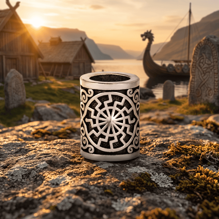 FREE Today: Norse Viking Rune Beads 5 Pcs Hair Beard Pendants Antique Hair Decoration - image 29