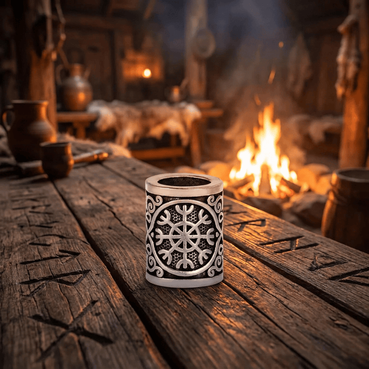 FREE Today: Norse Viking Rune Beads 5 Pcs Hair Beard Pendants Antique Hair Decoration - image 34
