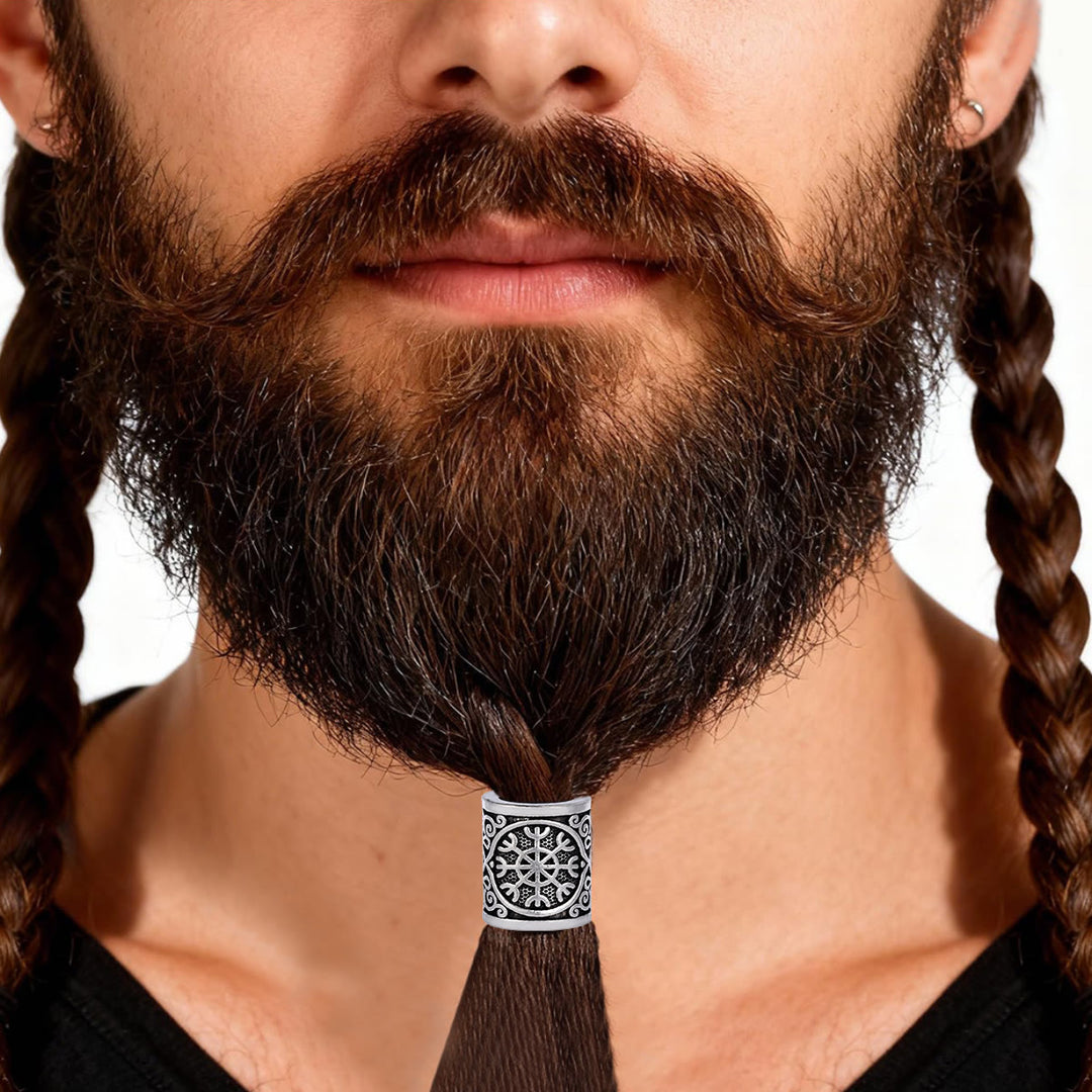 FREE Today: Norse Viking Rune Beads 5 Pcs Hair Beard Pendants Antique Hair Decoration - image 32