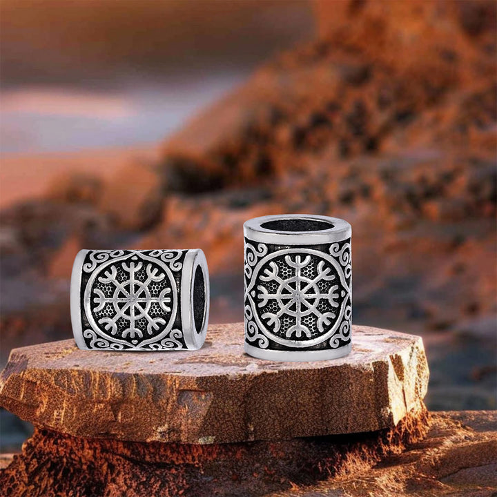 FREE Today: Norse Viking Rune Beads 5 Pcs Hair Beard Pendants Antique Hair Decoration - image 33