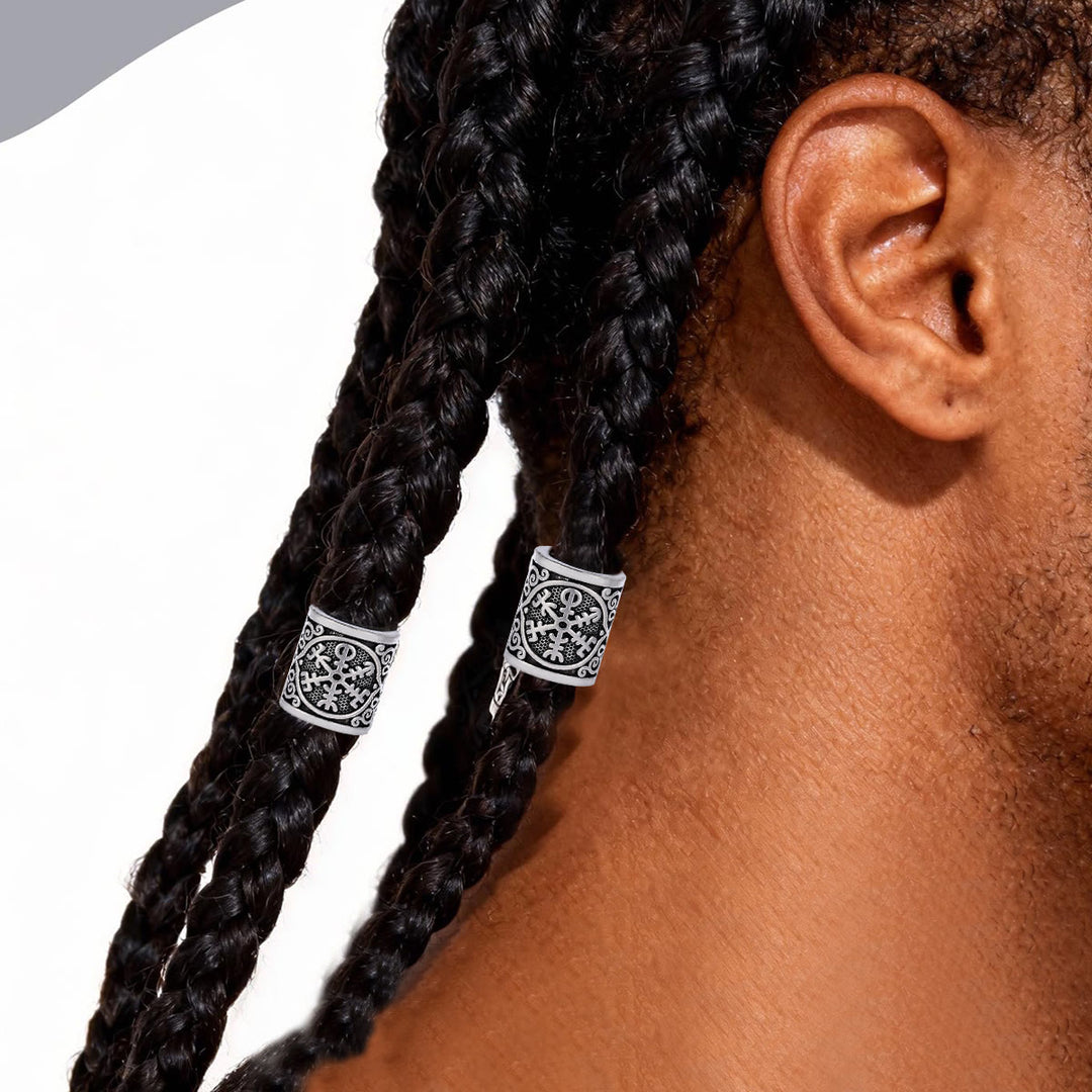 FREE Today: Norse Viking Rune Beads 5 Pcs Hair Beard Pendants Antique Hair Decoration - image 42