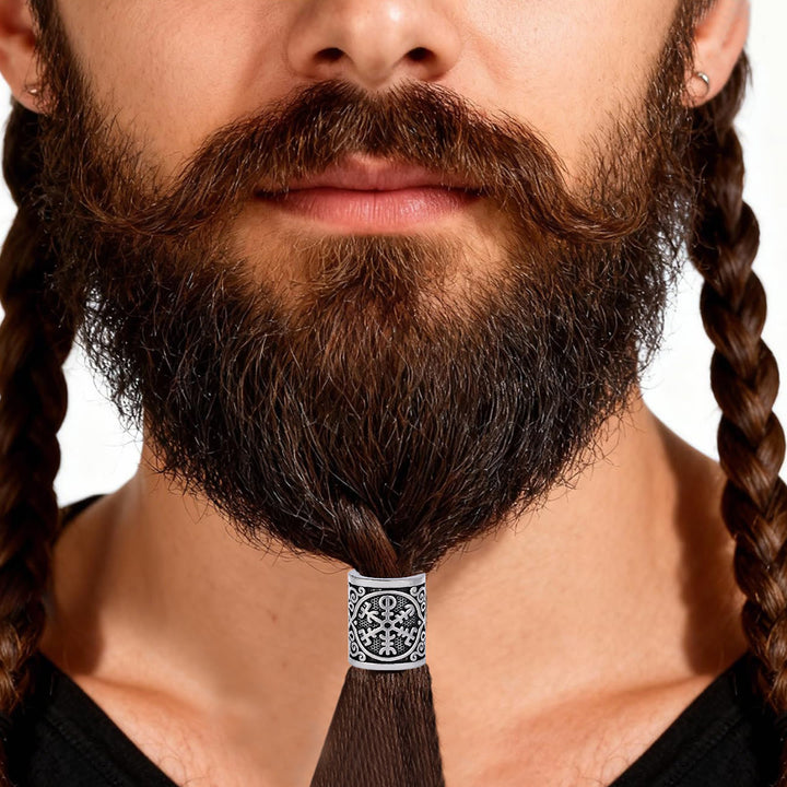 FREE Today: Norse Viking Rune Beads 5 Pcs Hair Beard Pendants Antique Hair Decoration - image 43