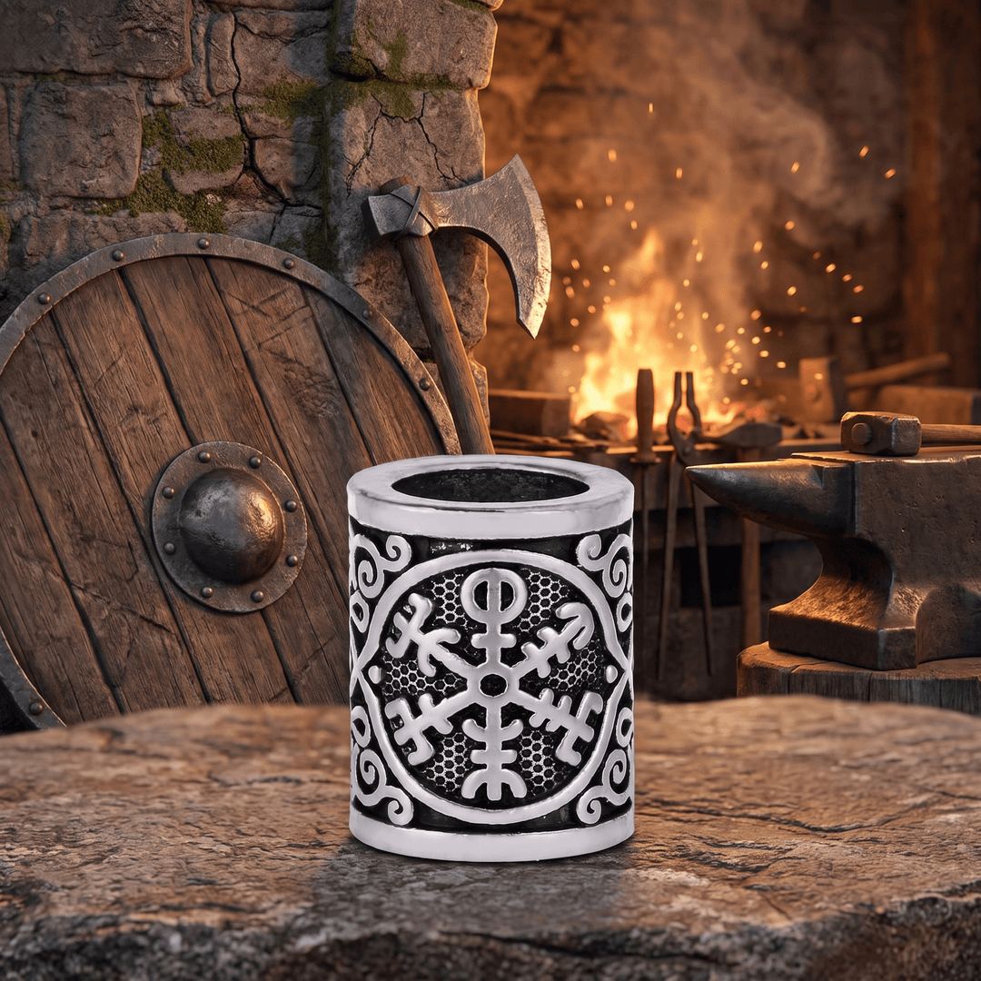 FREE Today: Norse Viking Rune Beads 5 Pcs Hair Beard Pendants Antique Hair Decoration - image 45