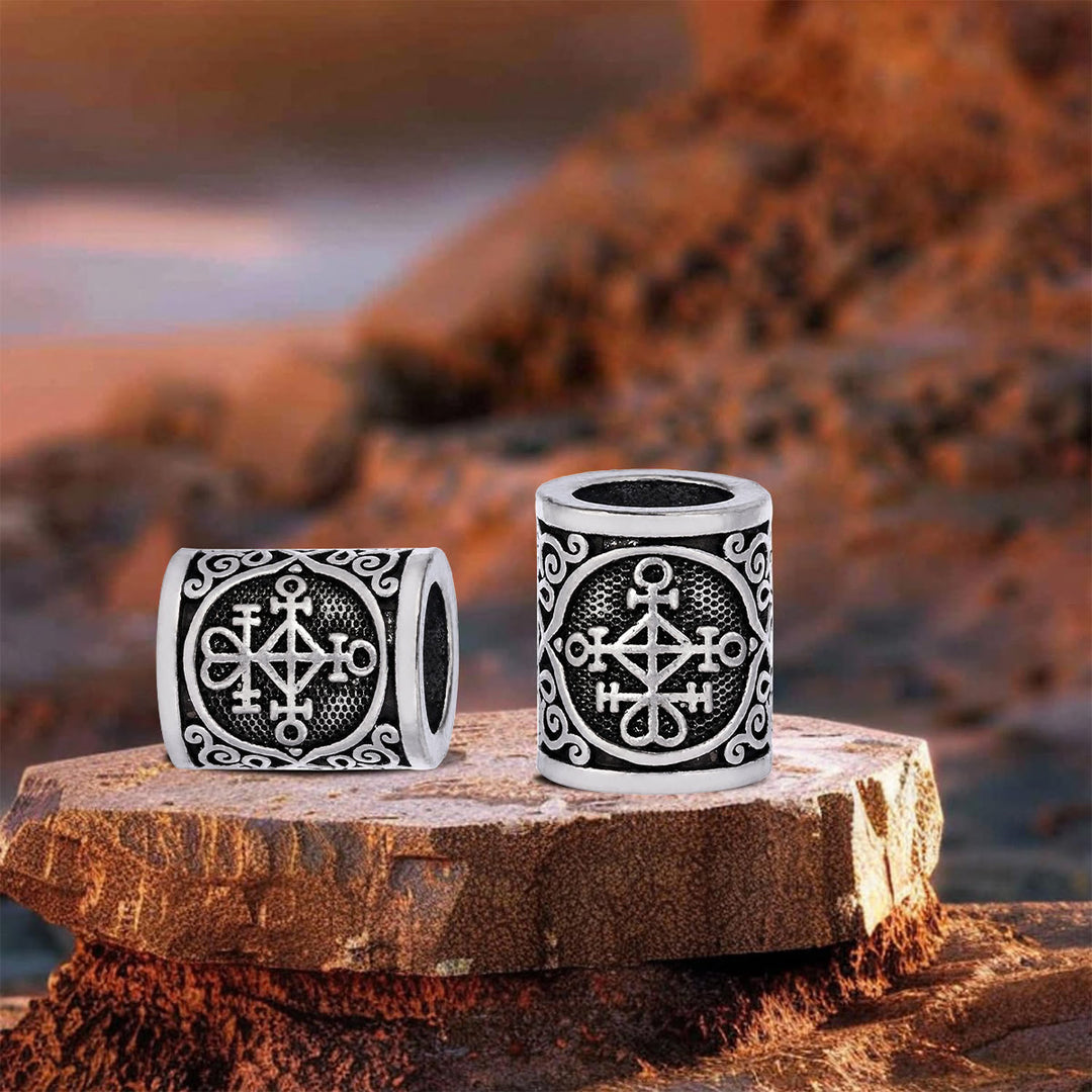 FREE Today: Norse Viking Rune Beads 5 Pcs Hair Beard Pendants Antique Hair Decoration - image 49
