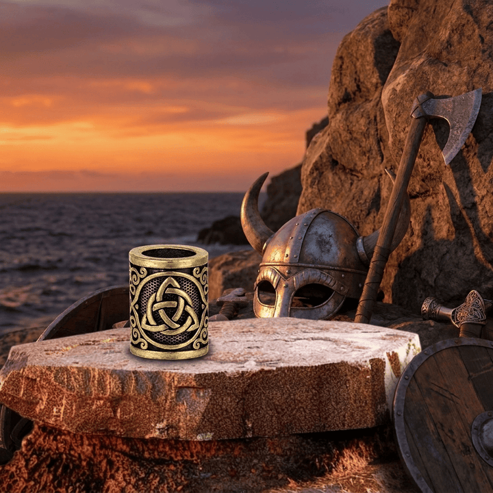 FREE Today: Norse Viking Rune Beads 5 Pcs Hair Beard Pendants Antique Hair Decoration - image 19