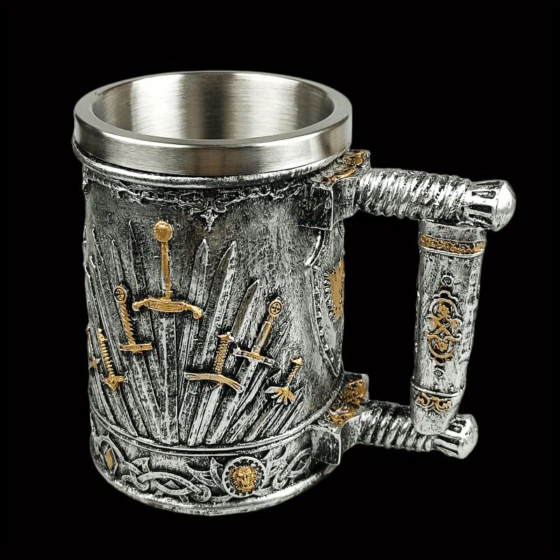 WorldNorse Swords Throne Beer Mug Goblet