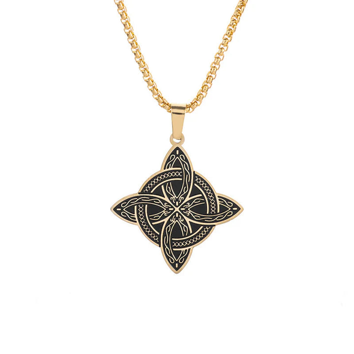 WorldNorse Witch Knot Celtic Irish Amulet Necklace