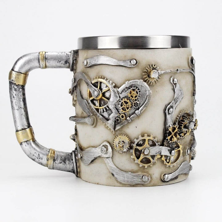 WorldNorse Steampunk Styler Skull Mug