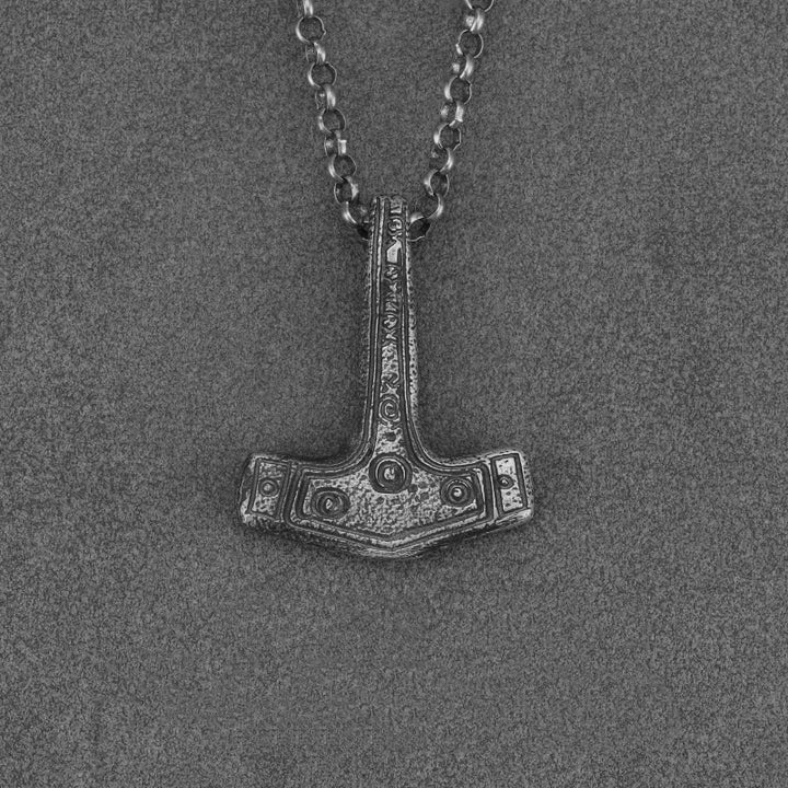 WorldNorse 999 Sterling Silver Mjolnir Necklace