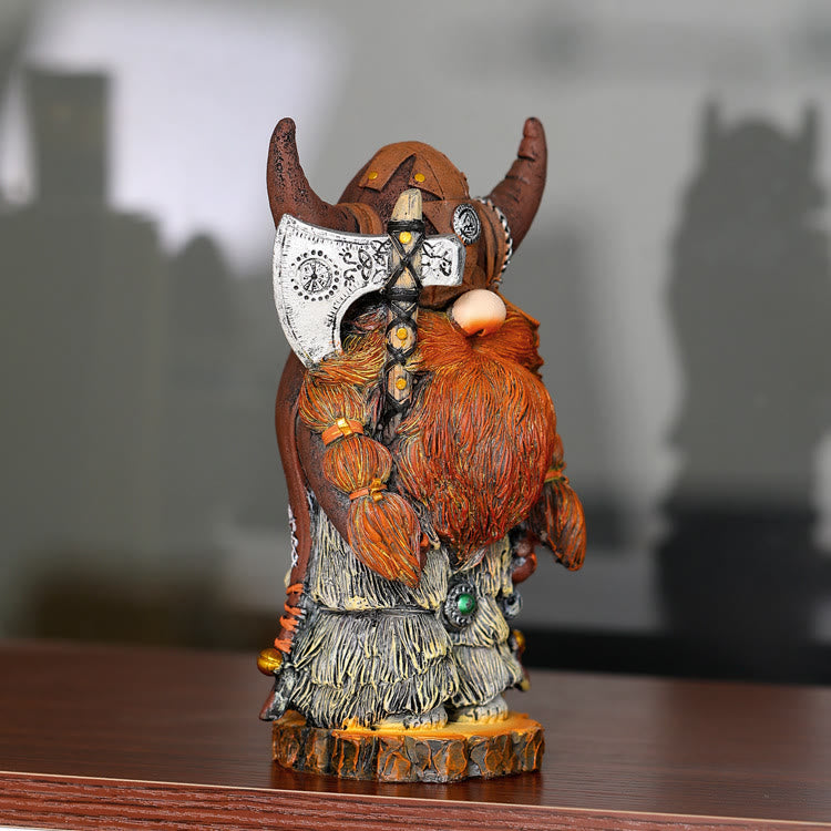 WorldNorse Viking Warrior Tauren Resin Statue Decor