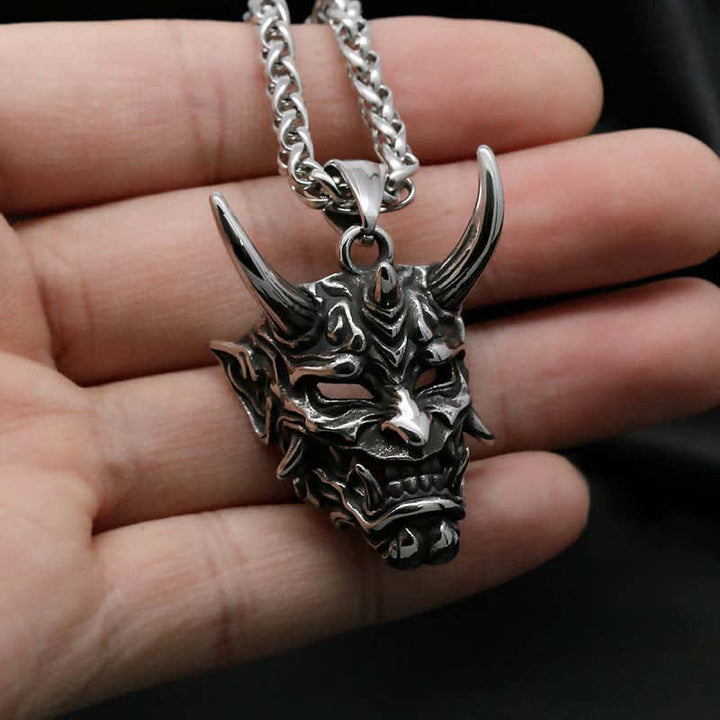 Flash Sale - WorldNorse Hannya Revenge Demon Protection Pendant Necklace/ Ring / Earrings