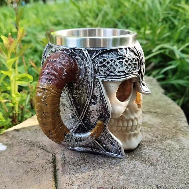 WorldNorse Skull And Crossbones Beer Mug