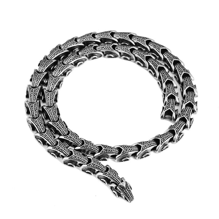 WorldNorse Ouroboros Dragon Necklace