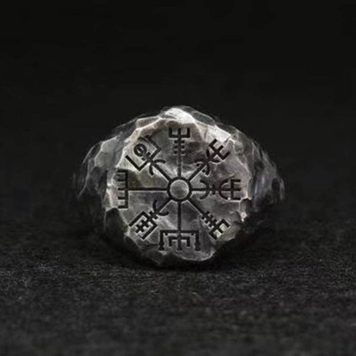 FREE Today: "Follow Your Path" Retro Vegvisir Ring