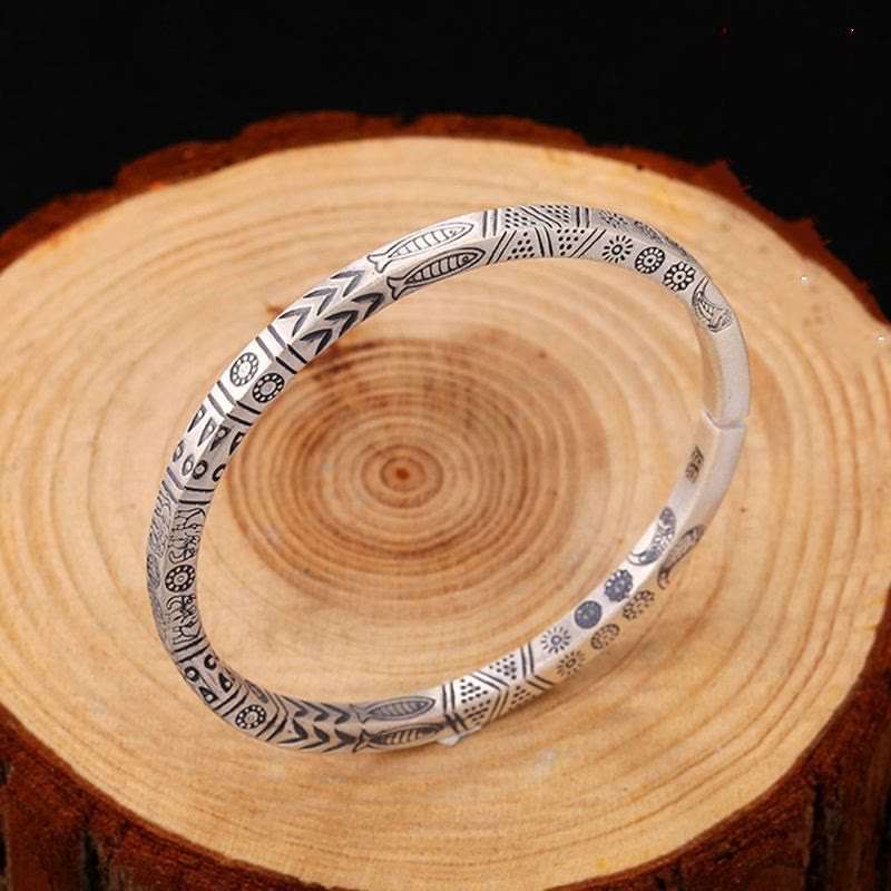 WorldNorse 999 Sterling Silver Viking Bracelet