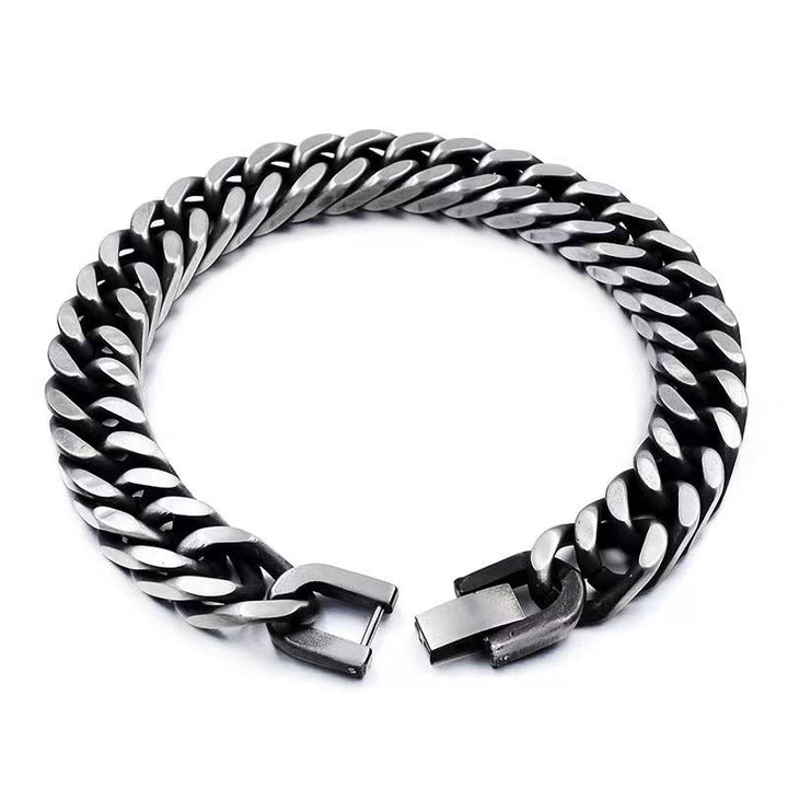 Flash Sale - Thick Chain Dragon Weave Cuban Bracelet