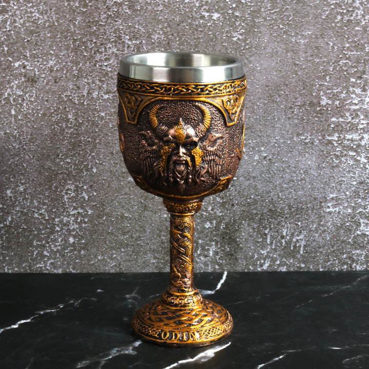 WorldNorse Odin's Triple Horn Goblet