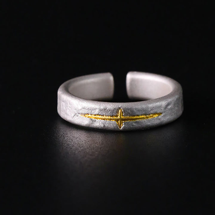 WorldNorse 999 Sterling Silver Starburst Ring