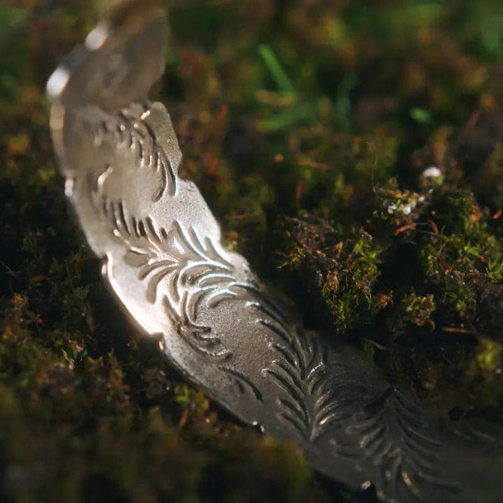 Flash Sale - WorldNorse Huginn & Muninn Feather Bracelet