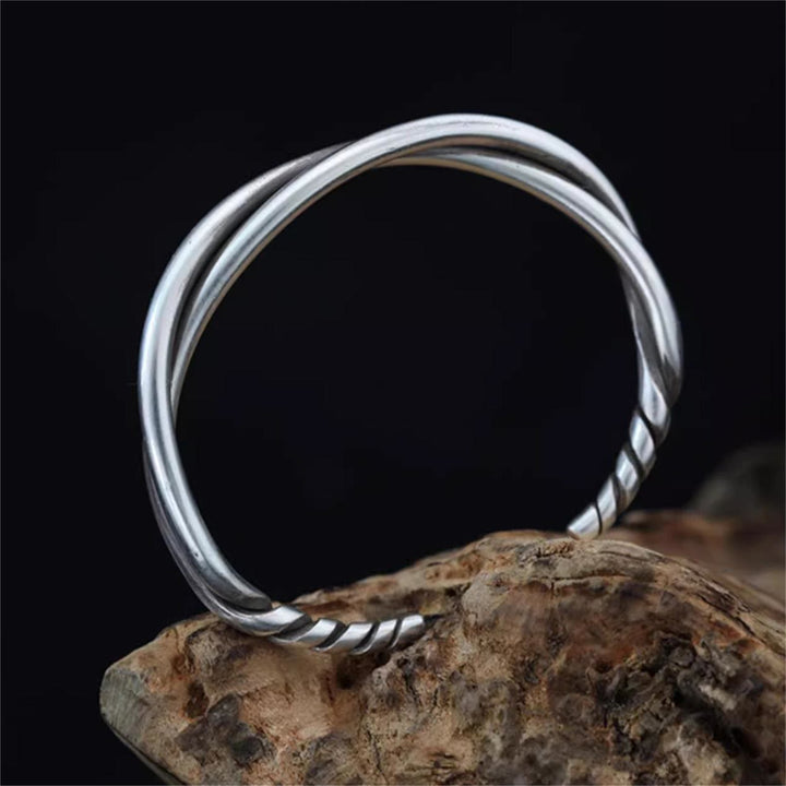 WorldNorse Handmade Twist Wire Open Bracelet