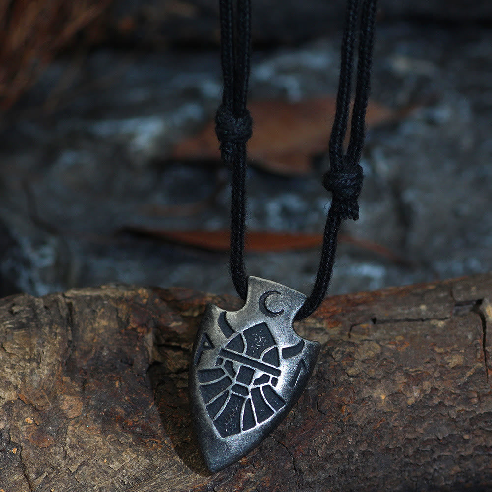 WorldNorse Arrow Shape Odin Spear Viking Necklace