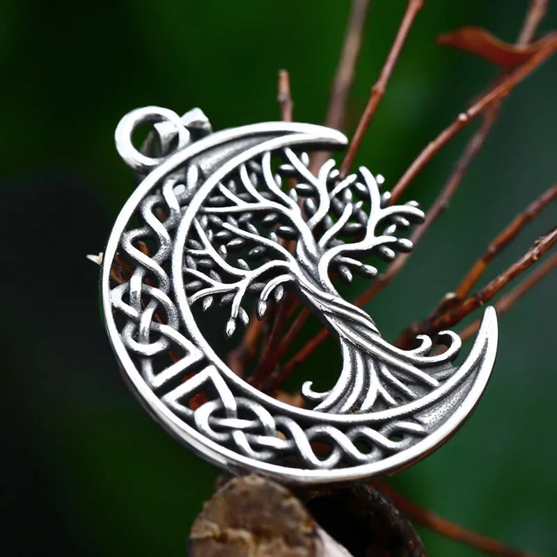 WorldNorse Celtic Knot With Yggdrasil Necklace