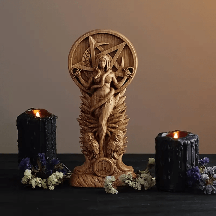 WorldNorse Lilith Goddess Statue Pagan Sculpture