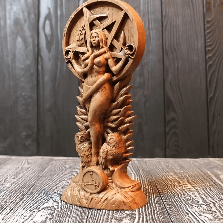 WorldNorse Lilith Goddess Statue Pagan Sculpture