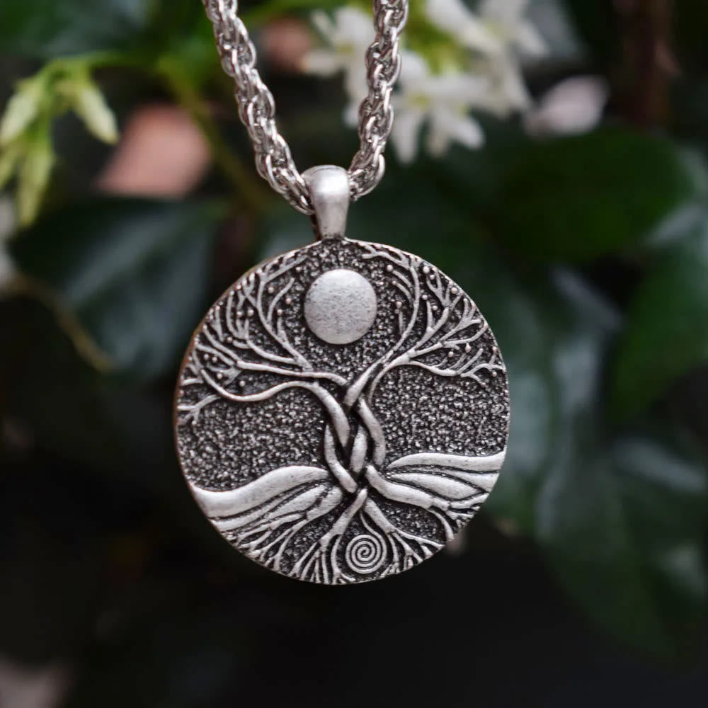 WorldNorse Yggdrasil Stainless Steel Necklace