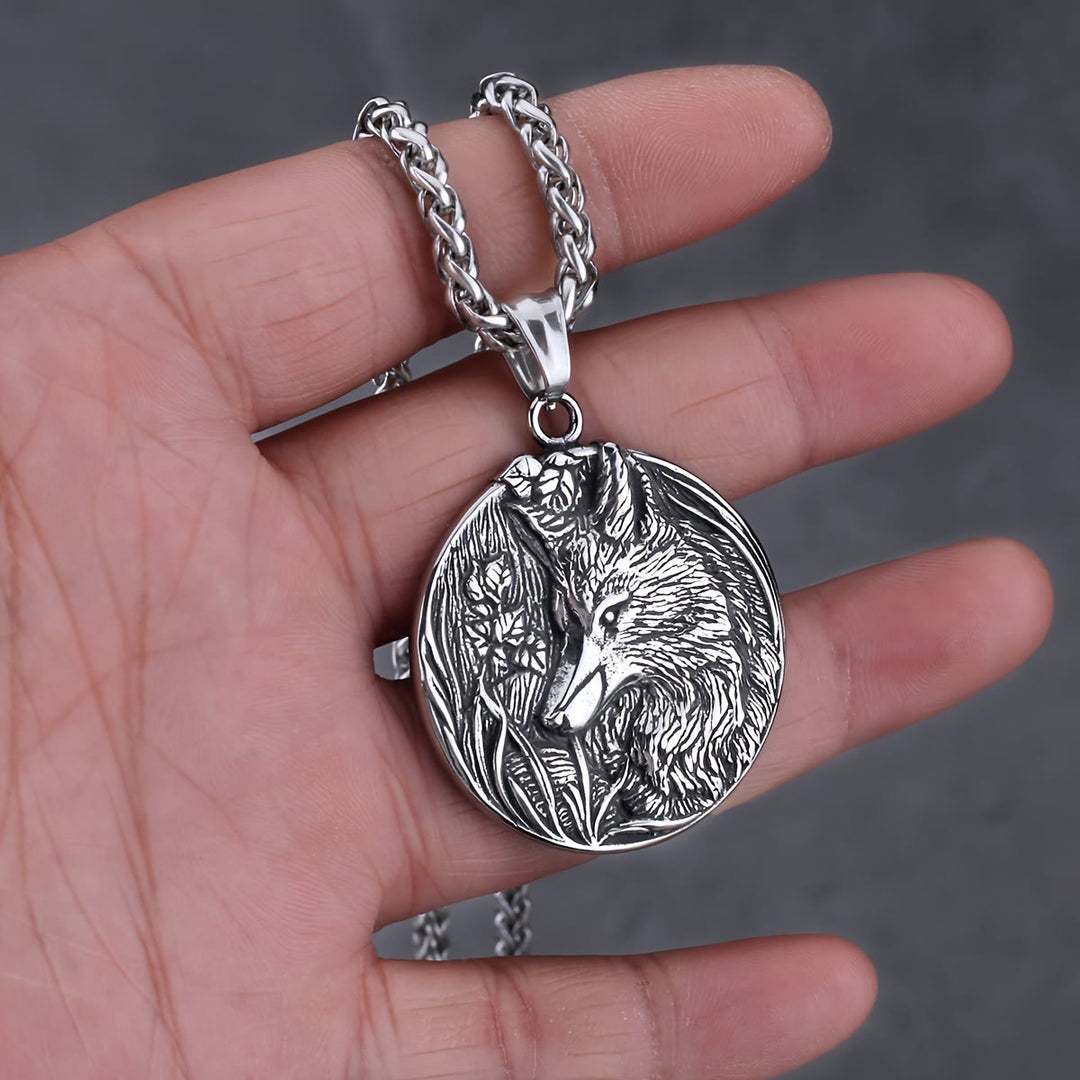 WorldNorse Nordic Odin Wolf Necklace